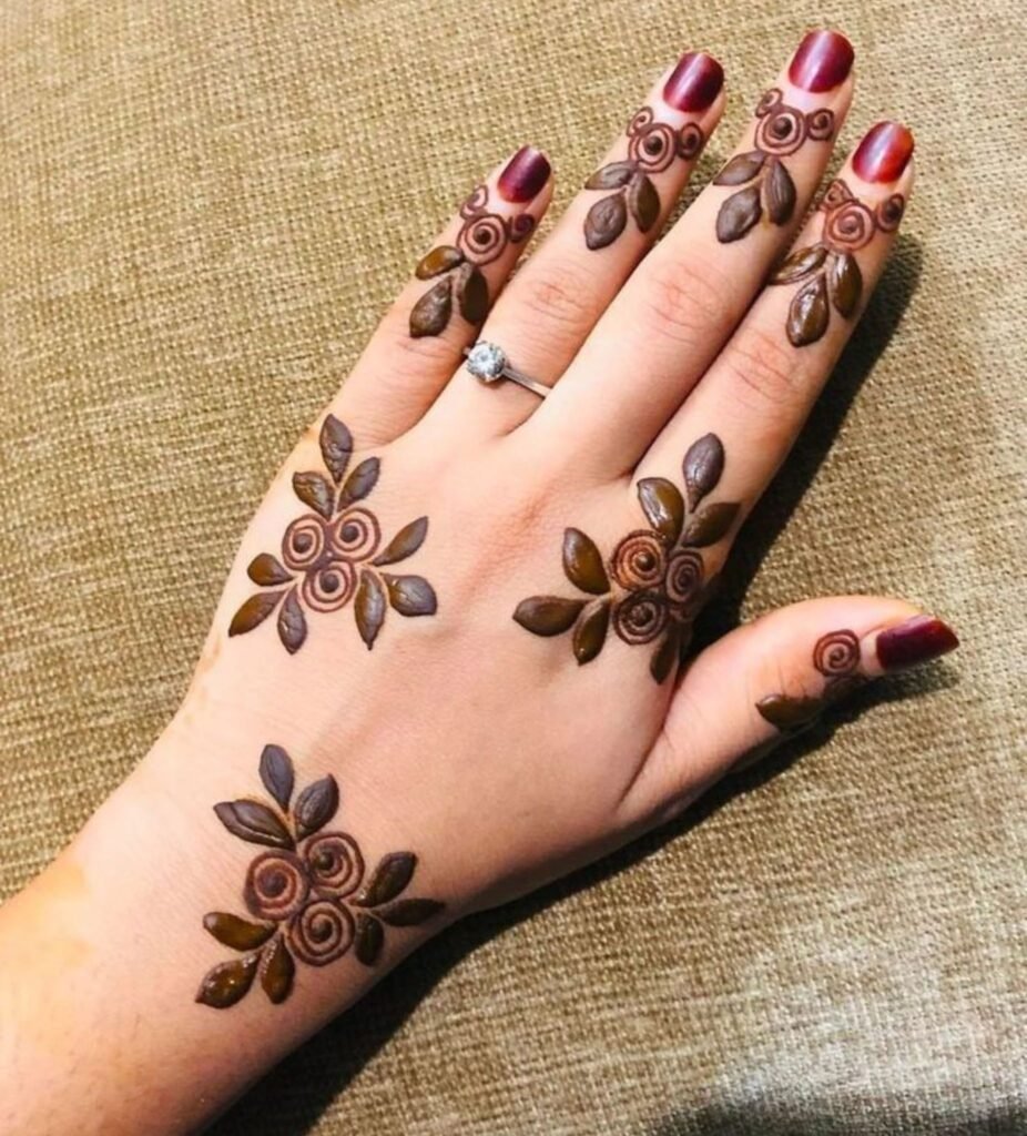 Flower Mehndi Design