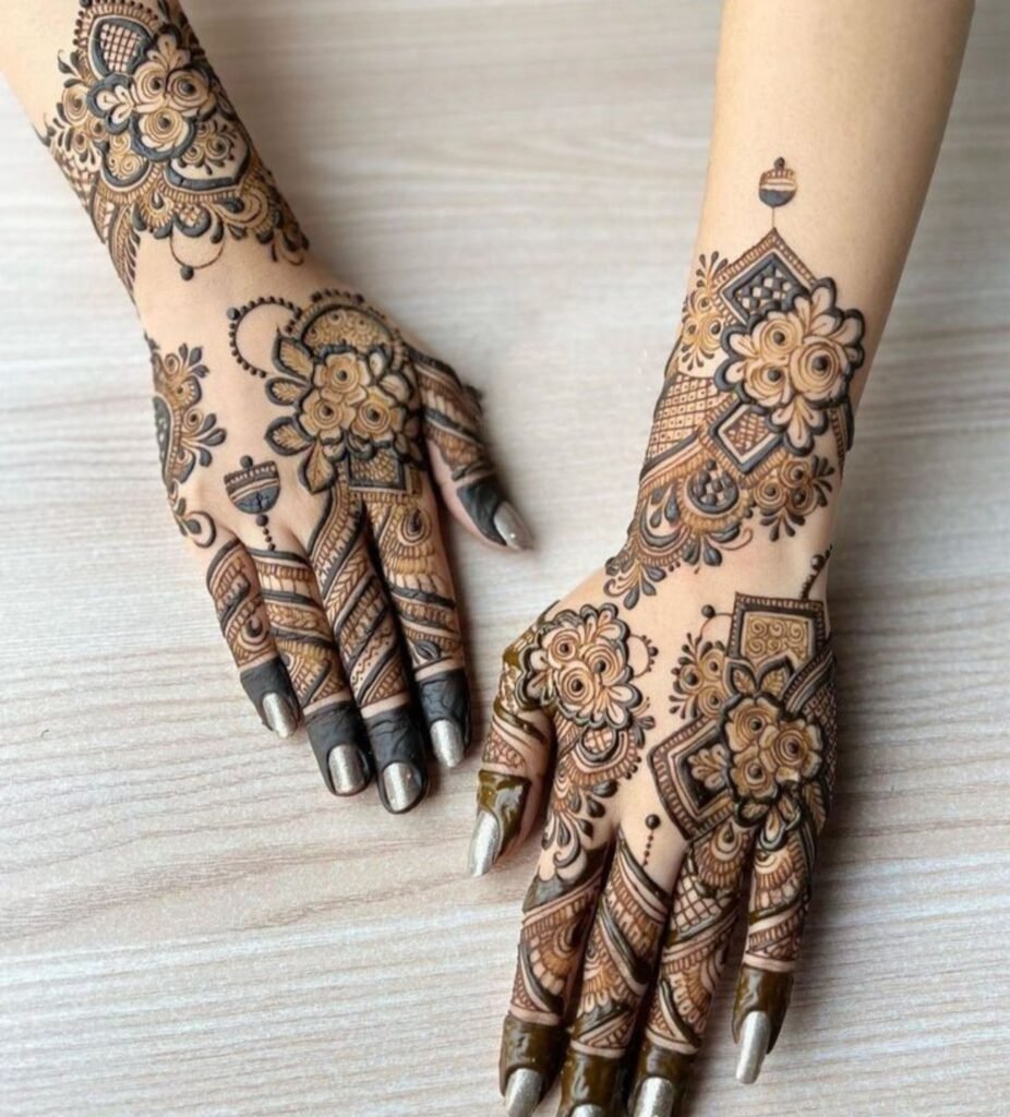 Bridal both hand mehndi