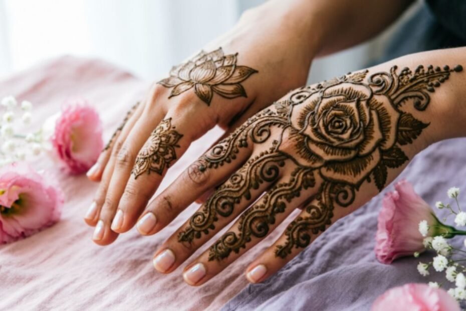 Flower Mehndi Design