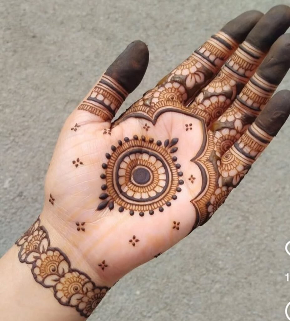 Palm Mehndi Design