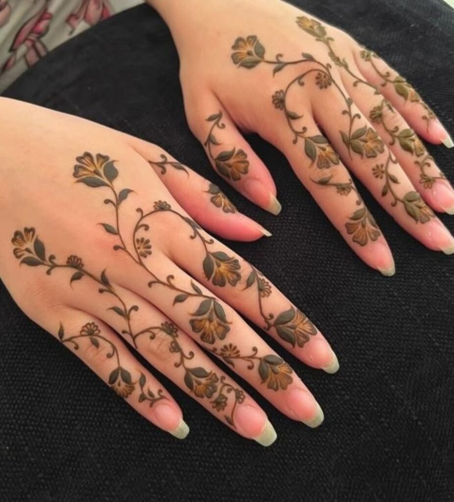 Arabic Finger Mehndi