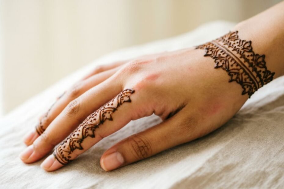 Right Hand Mehndi Design