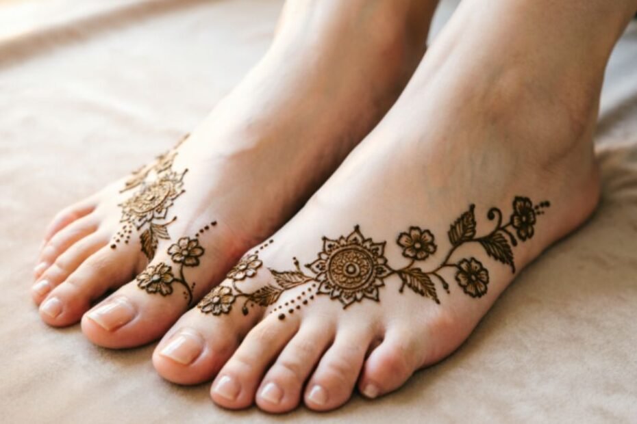 Foot Mehndi Designs