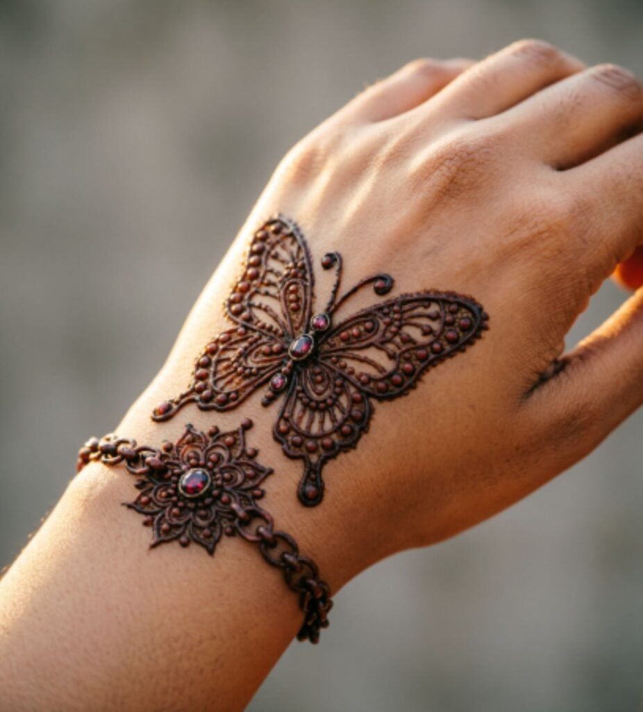 Statement Back Hand Butterfly The Jewelry Look
