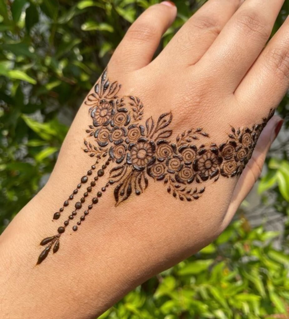 Back Hand Jewelry Design
