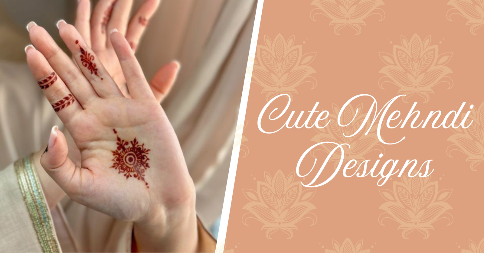 Cute Designs for Mehndi
