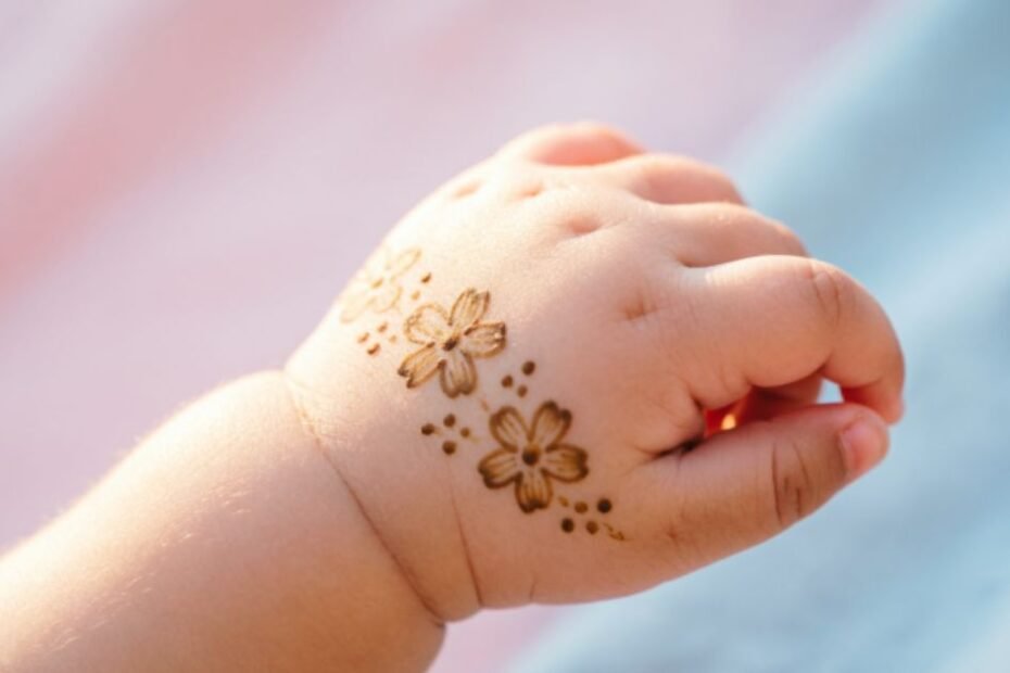 Baby Mehndi Design
