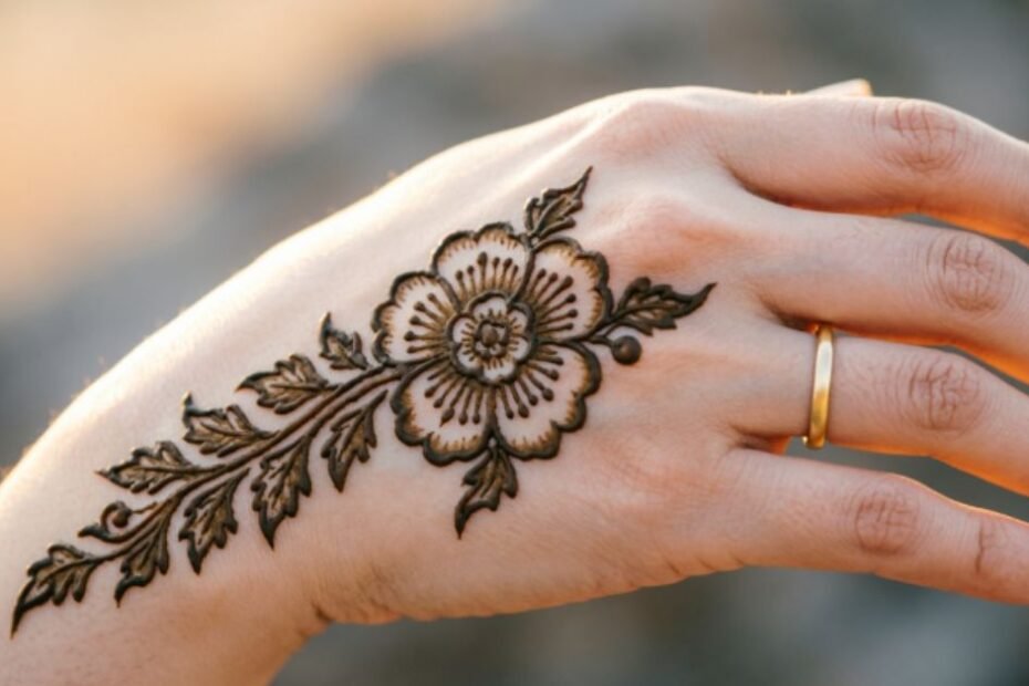 Arabic Mehndi Design