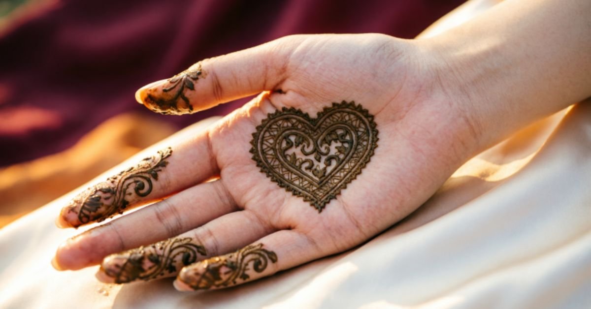 Love in Every Line The Ultimate Guide to Heart Mehndi Design