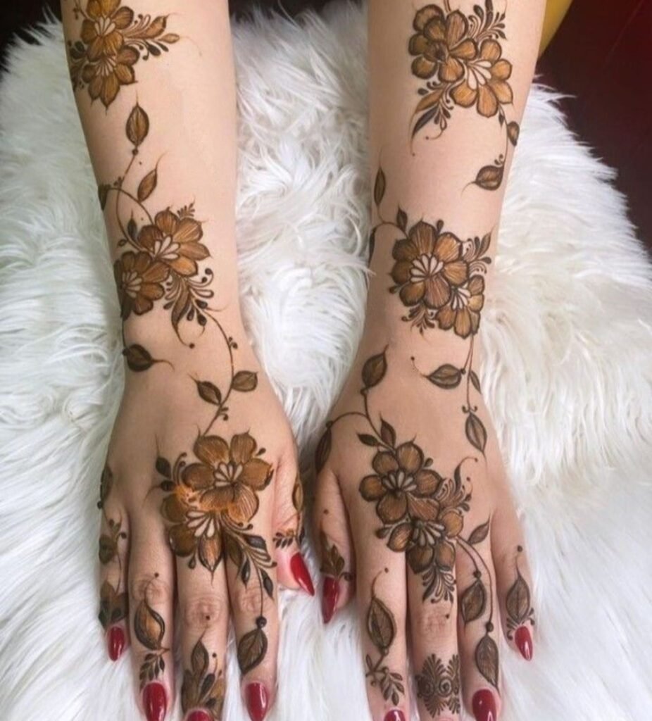  Arm Mehndi Design