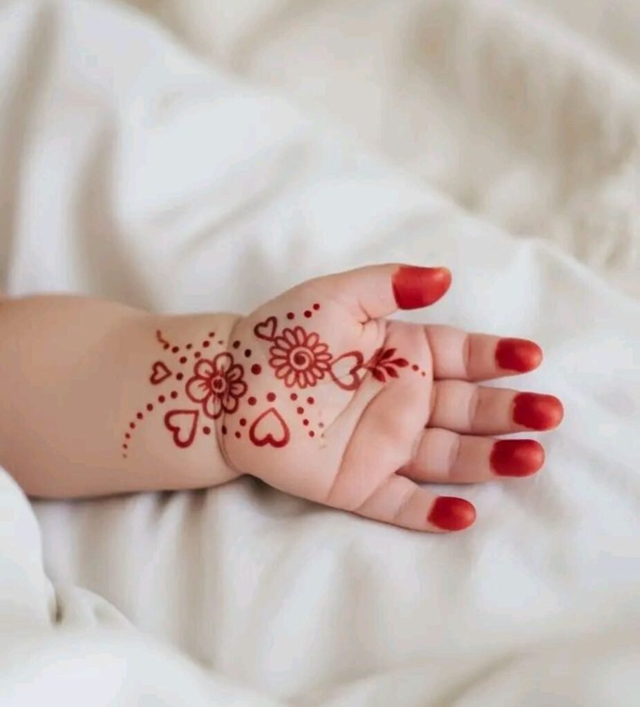  A cluster of dots on the palm