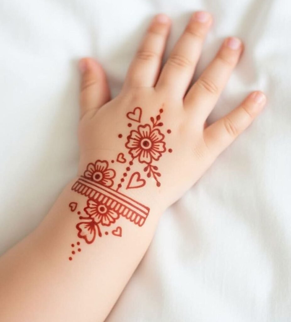 Baby Mehndi Design