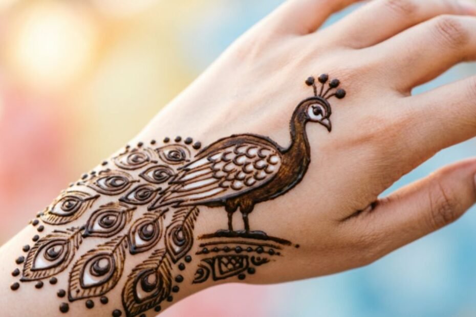 Peacock Mehndi Design