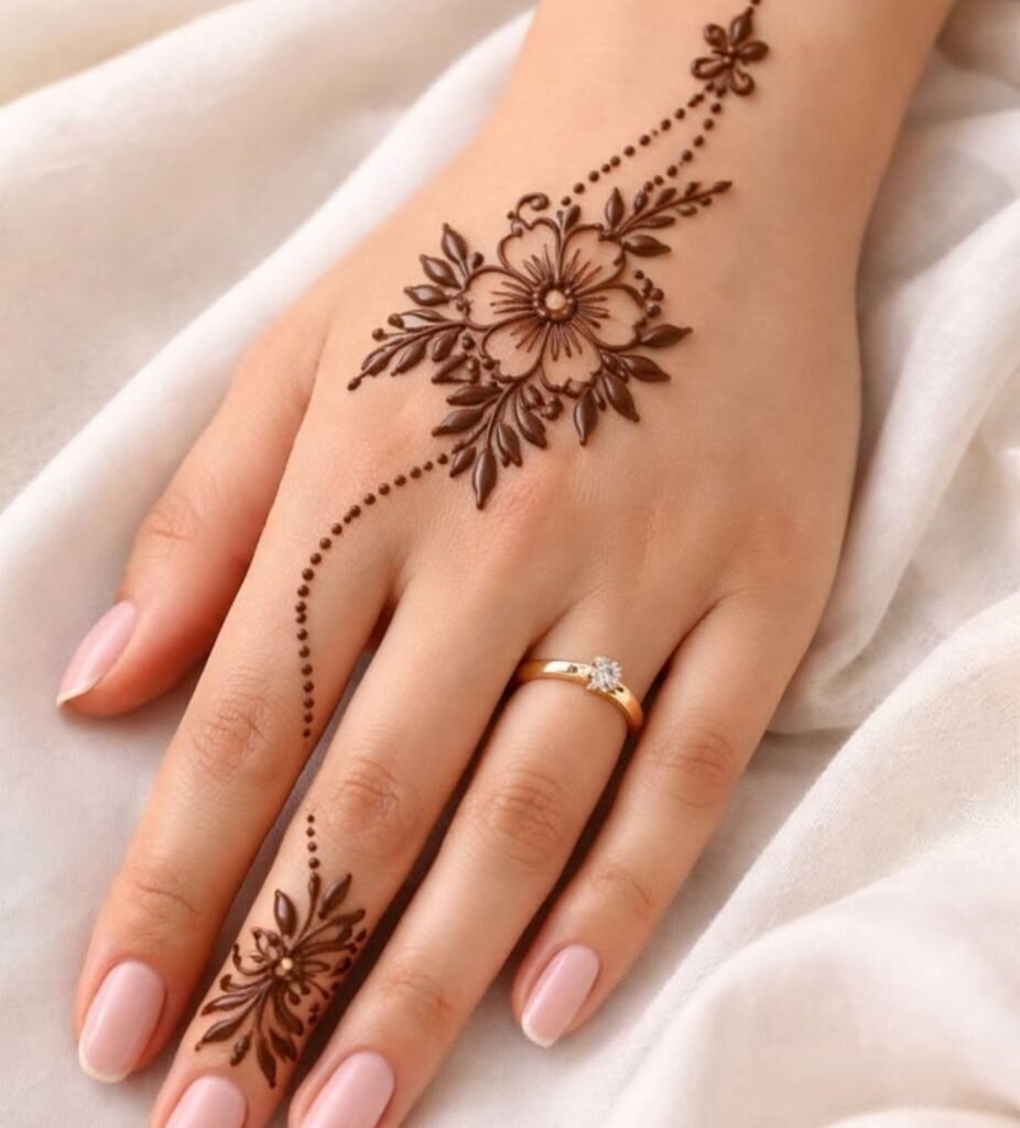 Short Mehndi Designs