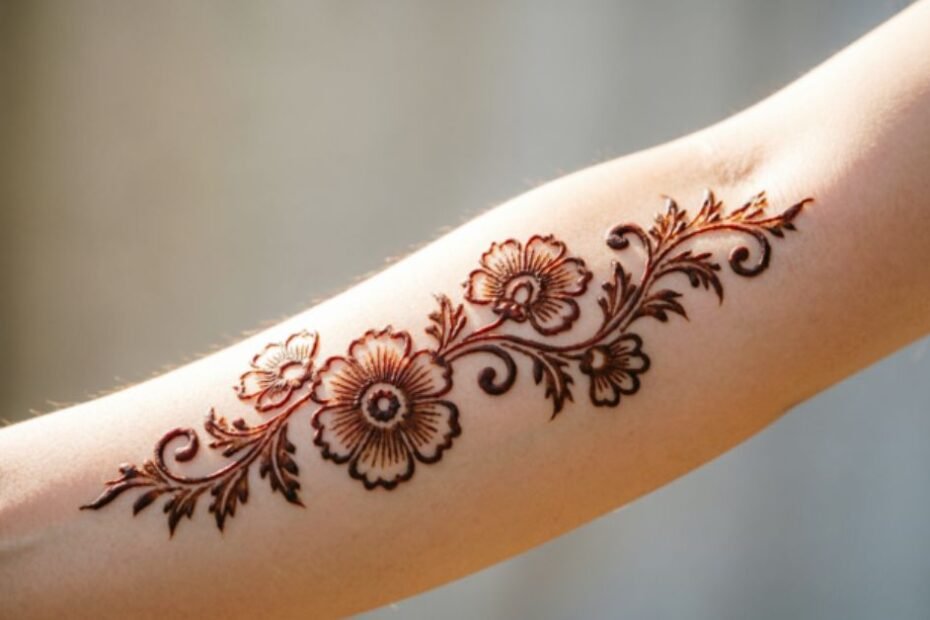 Arm Mehndi Design