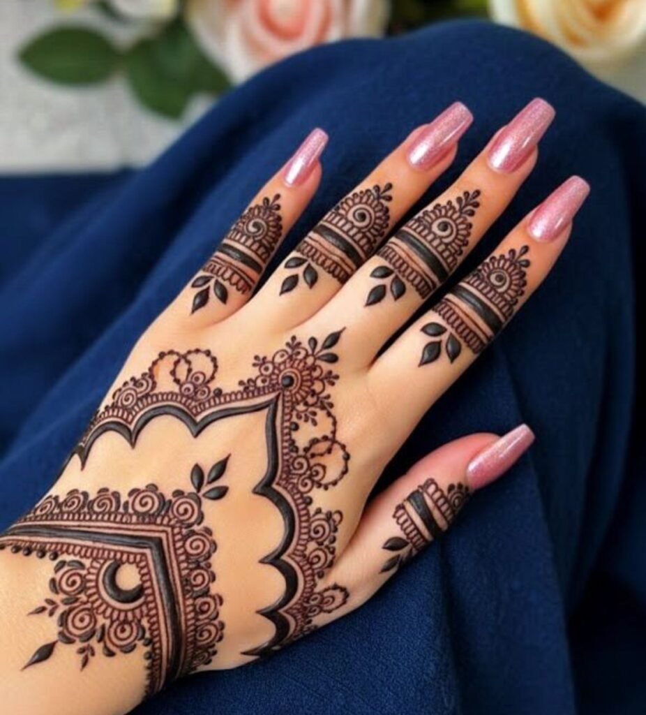 Elegant Back Hand Jewelry Design