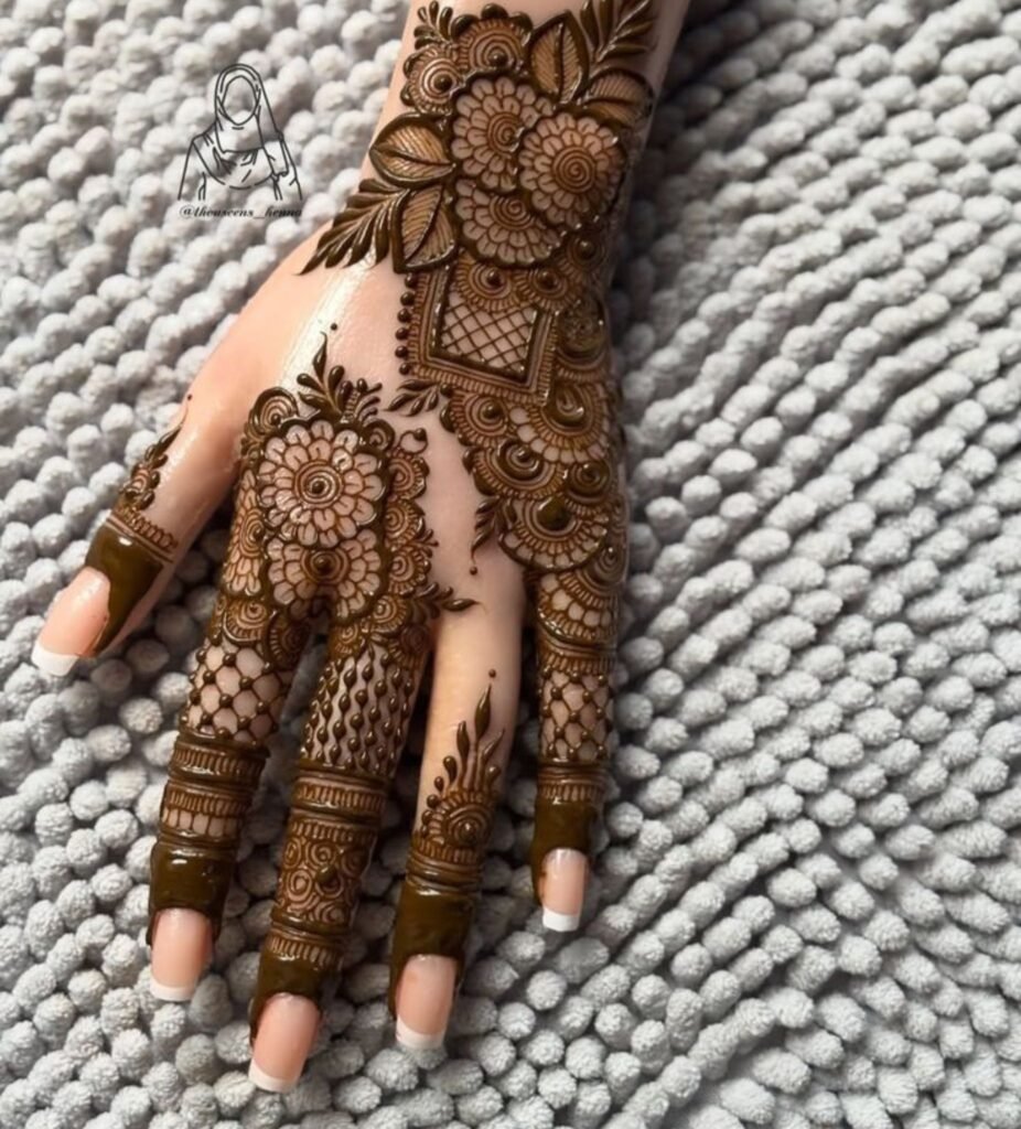 Bride Sister Mehndi Design