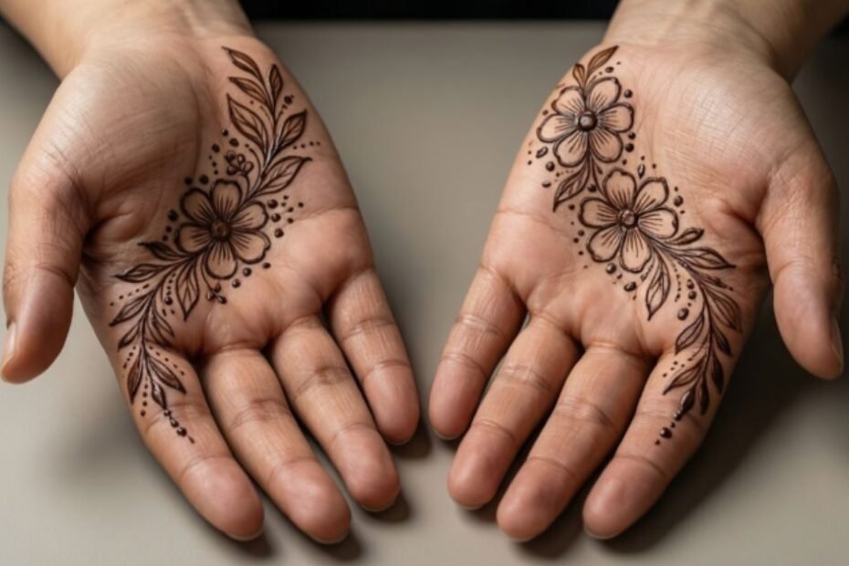 Very Easy Mehndi Designs for Beginners