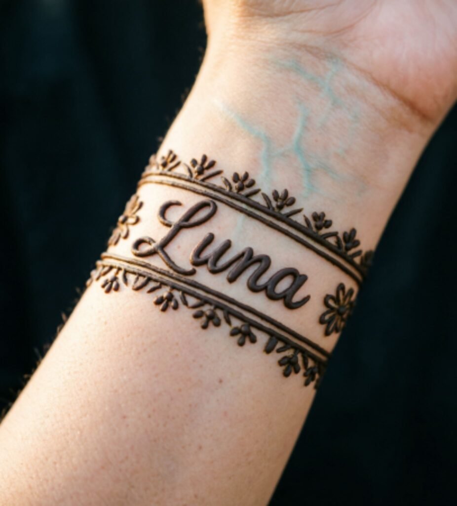 Bracelet Style  Name Designs
