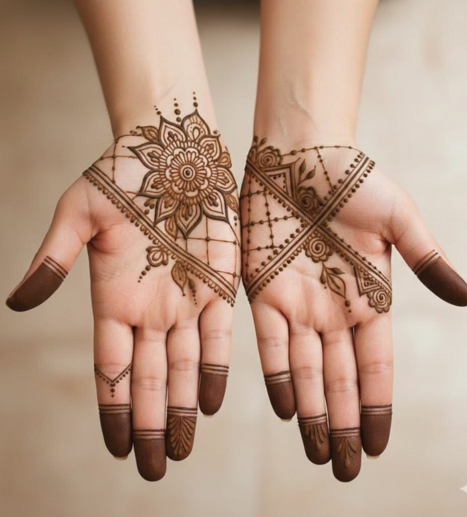 Elegant Mandala & Chakra Styles both hands