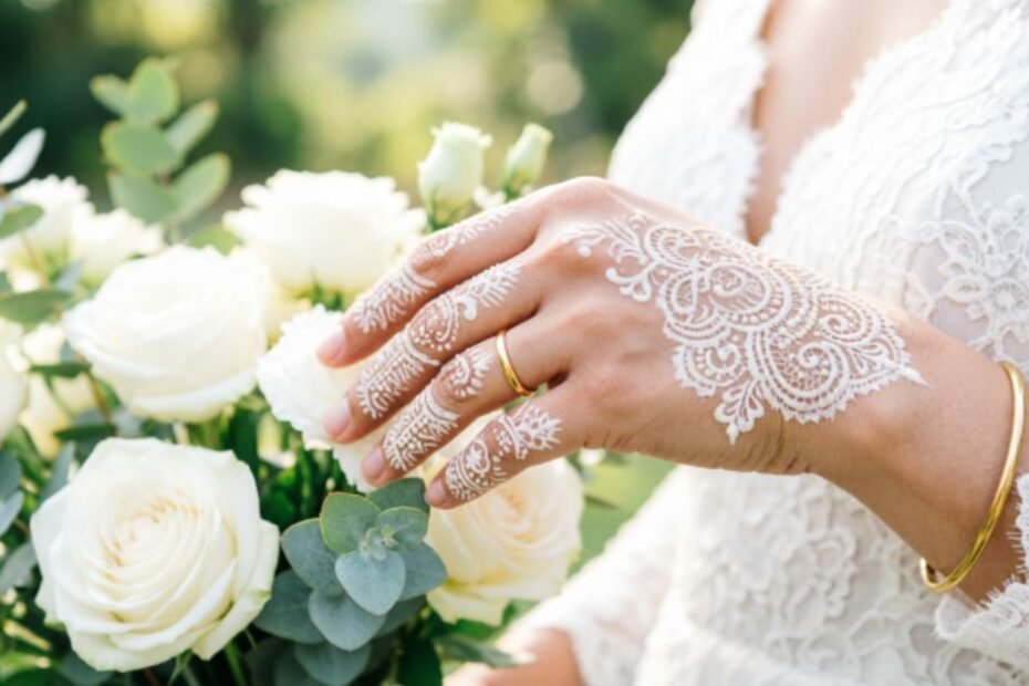 White Henna Designs