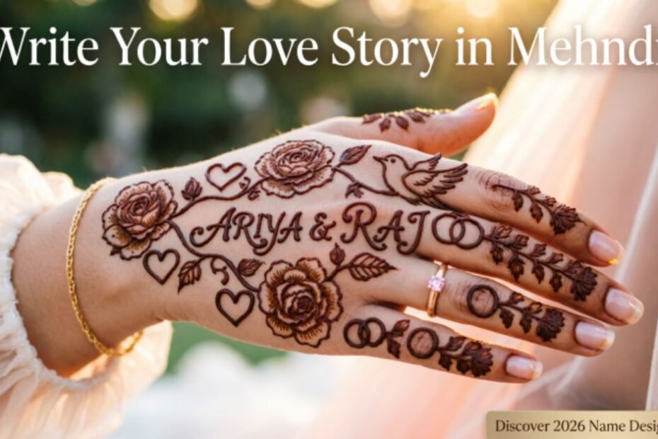 Henna Design with Name