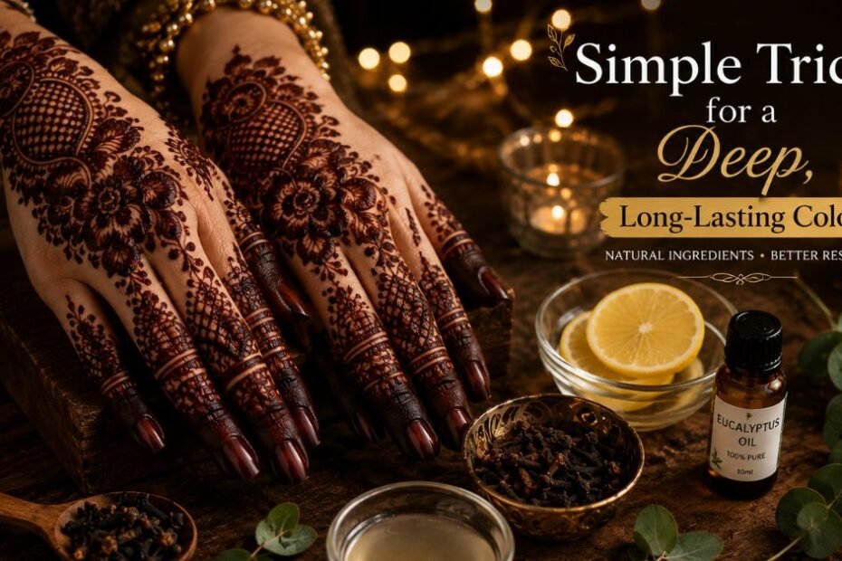 How to Get a Dark Mehndi Stain Overnight Naturally