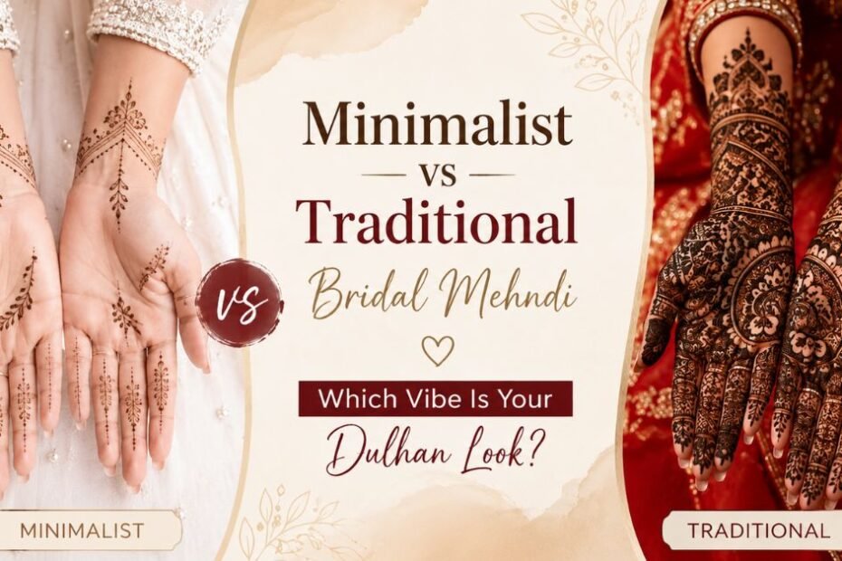 Minimalist vs Traditional Bridal Mehndi