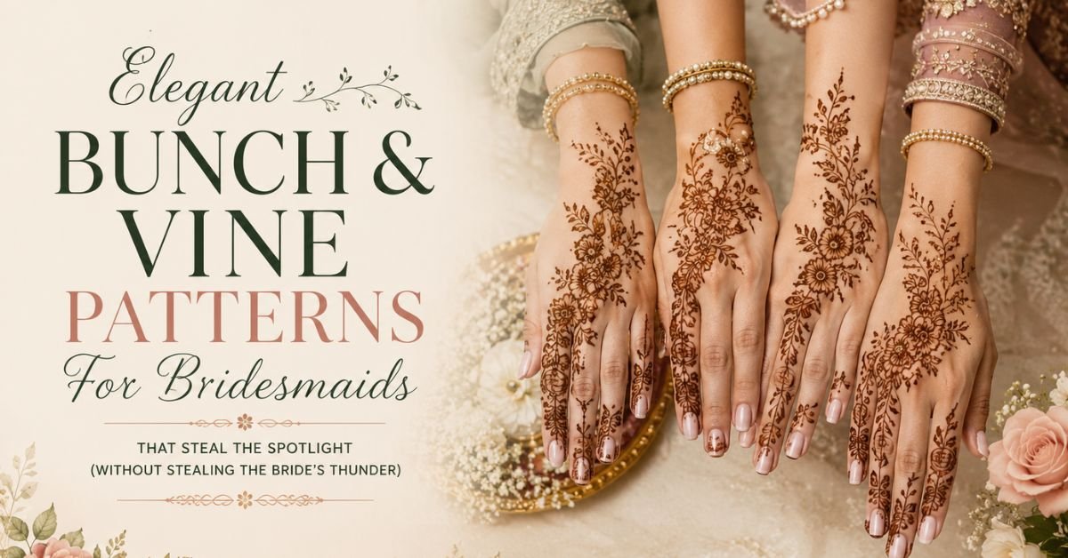 Elegant Bunch & Vine Patterns For Bridesmaids